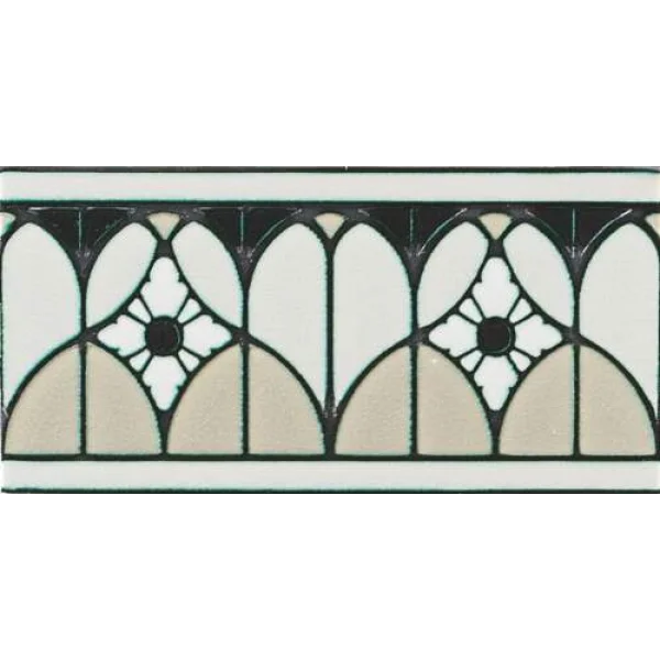 Бордюр (10x20) Feni100 Bordura Fenice Grey Cr. Venice