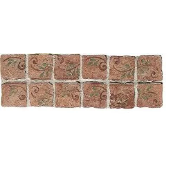 Бордюр (32.7x10) B6008 Fasciaebsuretegranato Azteca Maya