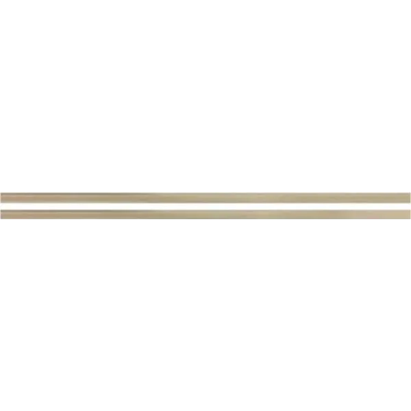 Бордюр LISTELLO metallo GRECA CREMA MARFIL/ORO