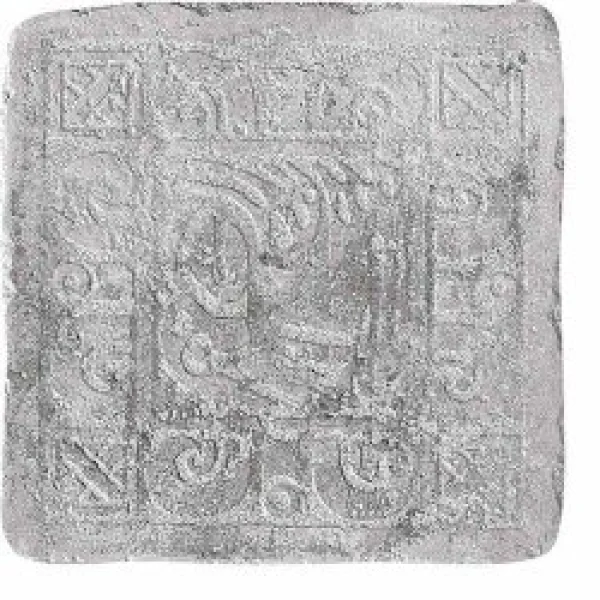 Декор (32.7x32.7) B65A2 Insertoyucatan«B»Grigio Azteca Maya