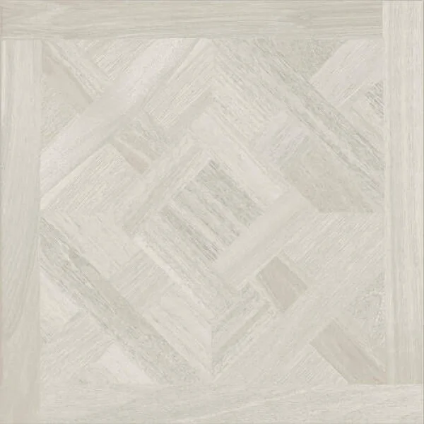 Декор (80x80) 741893 Wooden Tile Decor White