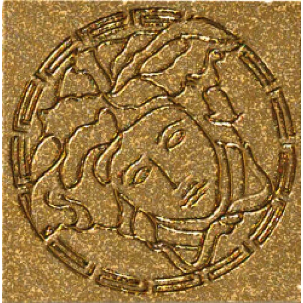 Декор (9.8x9.8) 37255 Girosp. Medusa Gold Vanitas