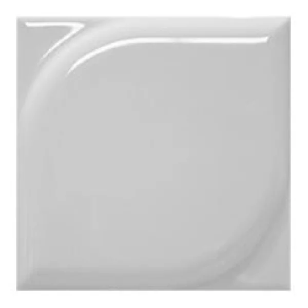 Декор Leaf White Gloss 12.5x12.5 Essential Wow
