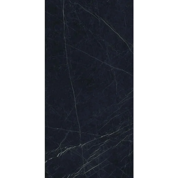 Керамогранит Ultra Marmi Nero Marquina levigato silk 6mm