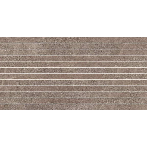 Мозаика 2.3x60 Bacchette Su Rete Greige Nordic Stone
