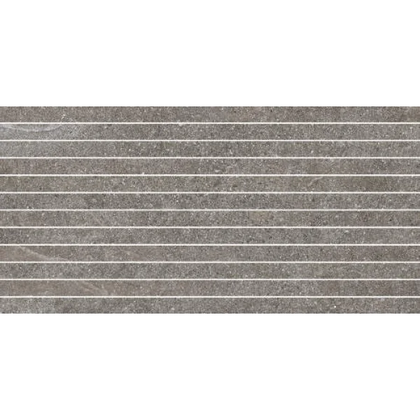 Мозаика 2.3x60 Bacchette Su Rete Grey Nordic Stone