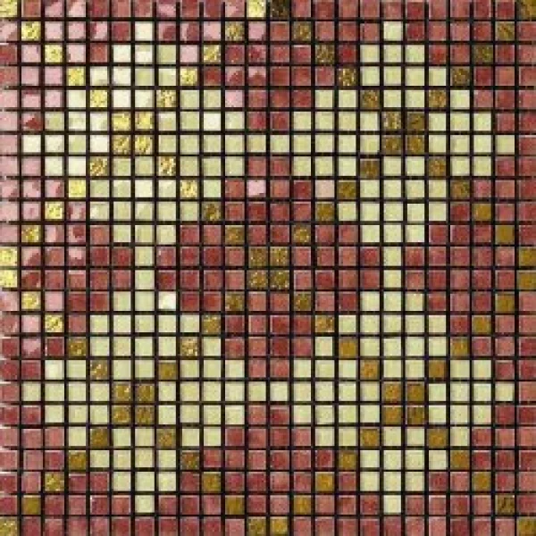 Мозаика (28.6x28.6) 100011 Rossorubino/Kaki/Oro Musiva
