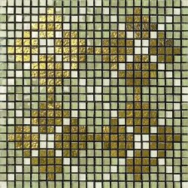 Мозаика (28.6x28.6) 100018 Prugna/Oro/Lattemiele Musiva