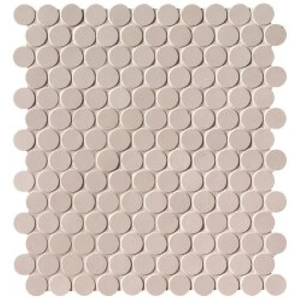 Мозаика 29.5x32.5 F Nsu Milano&Floor Beige Round Mosaico Matt