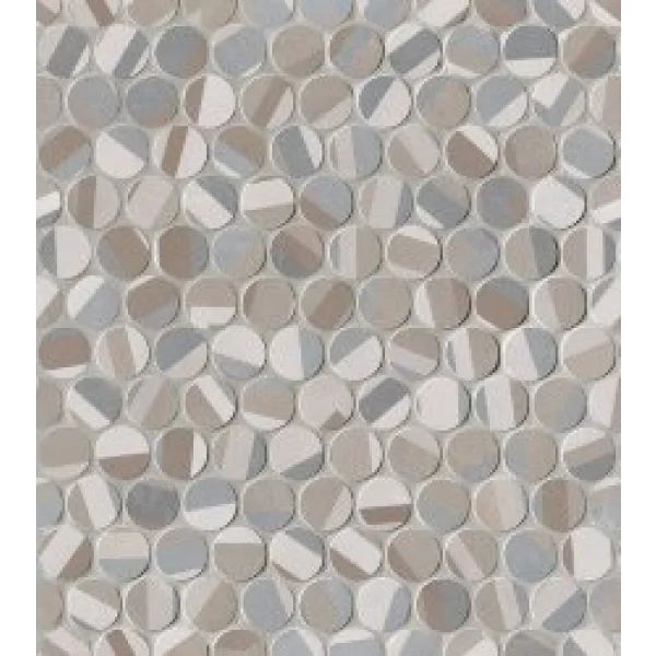 Мозаика (29.5x32.5) Fnl5 Color Line Deco Round Mosaico