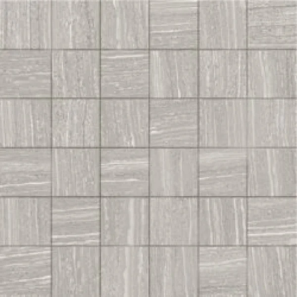 Мозаика (30x30) 7673875 Volcano Mosaico 5x5 Grigio Nat