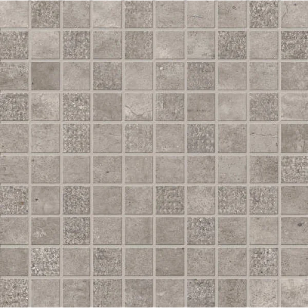 Мозаика (30x30) I301M8R Mosaico Grigio Statale 9