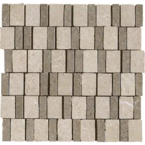 Мозаика 30x30.5 Limestone Taupe Mosaico Mix