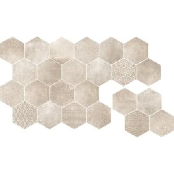 Мозаика (30x37) 52512 Reden Mosaico Esagone Ivory