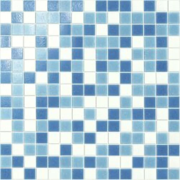 Мозаика (32.7x32.7) Ml4N Glass Turchese Mix Carta