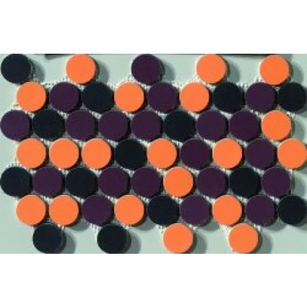 Мозаика (35x20.5) 7654D (Diam.3.5)Mixdorange/Amaranth/Blacksurete Smarties