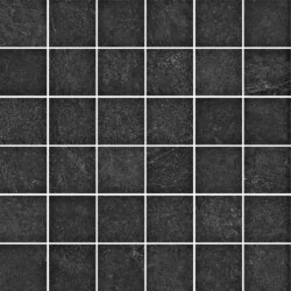 Мозаика 5x5 Black Mosaico Tessera Realstone Slate