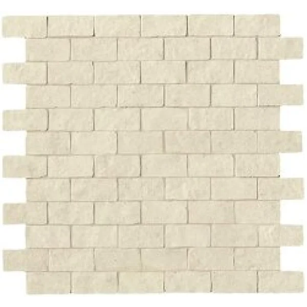 Мозаика Beige Brick Macromosaico Anticato 30.5x30.5 Lumina Stone Fap