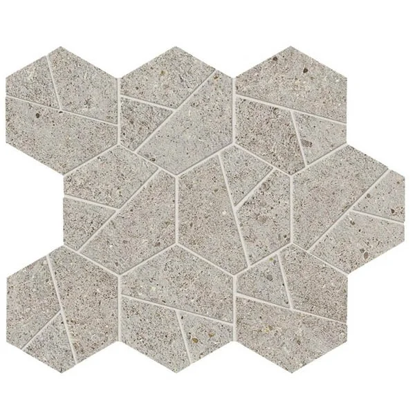 Мозаика Boost Stone Pearl Mosaico Hex (A7CY)