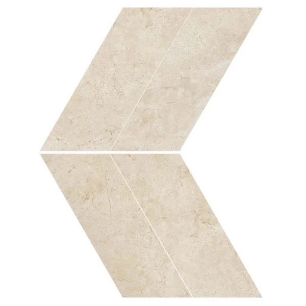 Мозаика керамогранит Marvel Stone Cream Prestige Chevron Lappato (AS1R)