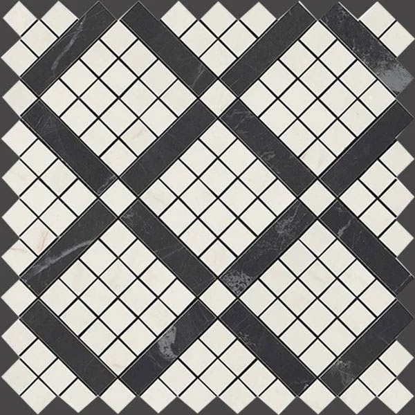 Мозаика Marvel Cremo Mix Diagonal Mosaic (9MVF)