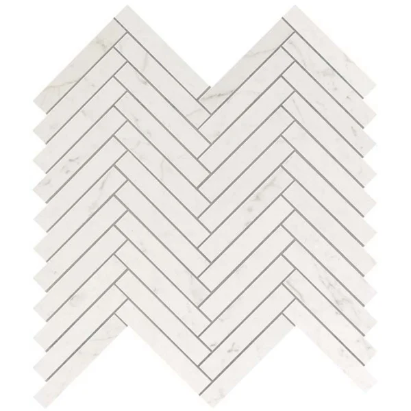 Мозаика настенная Marvel Stone Carrara Pure Herringbone Wall (9SHC)