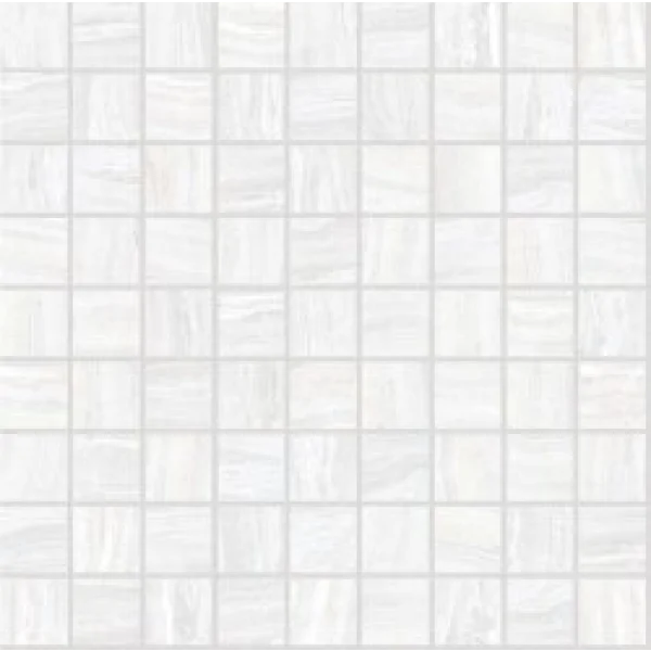 Мозаика White Mosaico Lucido 3x3 30x30 Onyx Cerim