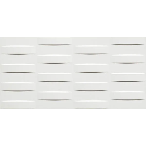Настенная плитка 3D GRID WHITE MATT