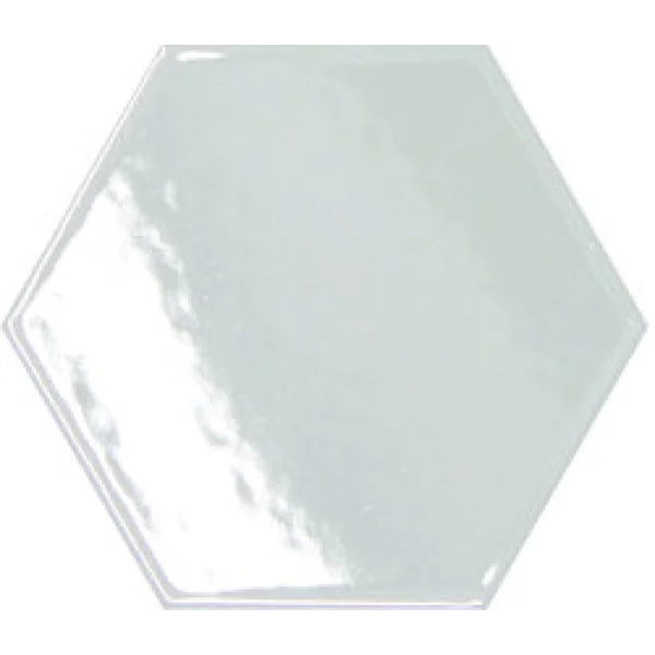 Плитка (11x12.6) 760063 Hexa-Style White Glossy3D Skyline Matiere