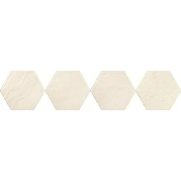 Плитка (15x17.1) Exarel.Bim Decoro Relief Bianco Matt
