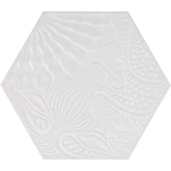 Плитка 22x25 Gaud? White Hexagonal-Gaudi Hex 25