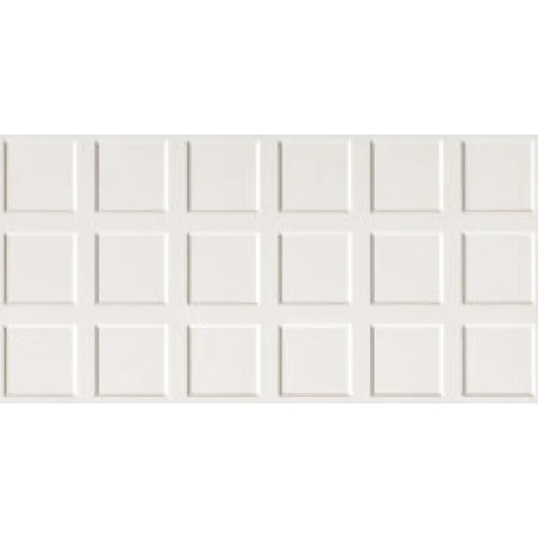 Плитка 30x60 Block Bianco Nat Ret Fio.Block