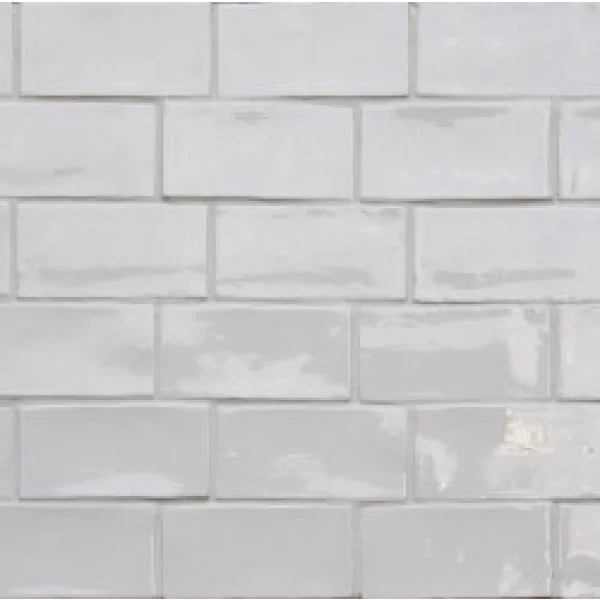Плитка (7.5x15) Ttbb71Wgw Betonbrick Wall White Glossy