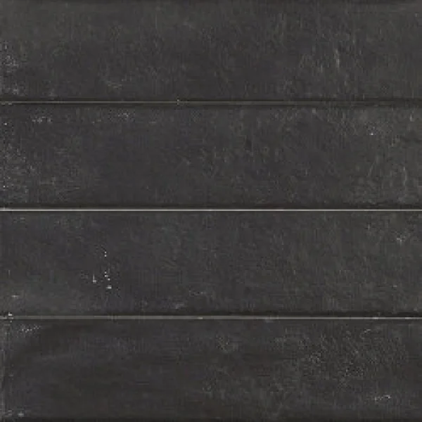 Плитка 7.5x30.5 Bricklane Total Black