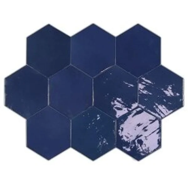 Плитка Cobalt 10.8x12.4 Zellige Hexa Wow
