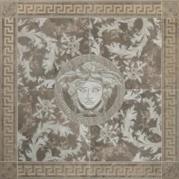 Декор (117.2x117.2) 2404260 Rosone Grigio Marble
