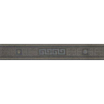 Декор (12.5x80) 02611250 Fascia Antracite/Oro Greek
