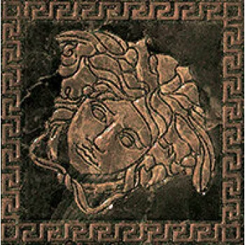Декор (14.4x14.4) 2403830 Toz. Medusa Nero Lev Marble