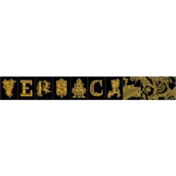 Декор 14.5x19.4 Scr. Versace Nera Alphabet