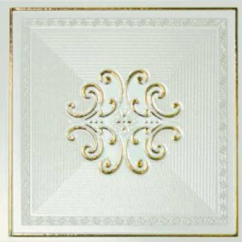 Декор (25.5x25.5) 110088 Ermitage Decoro Finitura Impero Lux Gold Su Bianco