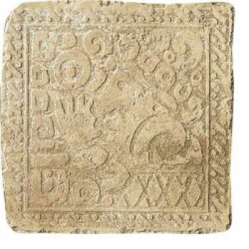 Декор (32.7x32.7) B6501 Insertoyucatan«A»Sabbia Azteca Maya