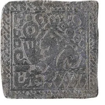 Декор (32.7x32.7) B6531 Insertoyucatan«A»Blu Azteca Maya