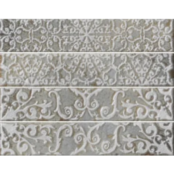 Декор (4.5x23) 16841 Brickart Decoro(Set 4Pz)Heritage Beige
