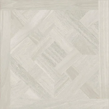 Декор (80x80) 741893 Wooden Tile Decor White