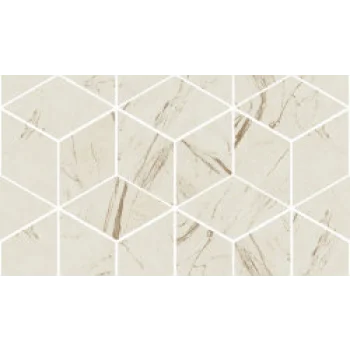 Мозаика (17x29.1) 2408310 Mos. T3-3Dbianco Marble