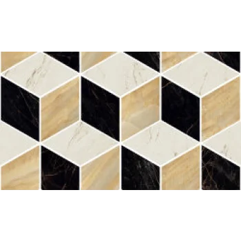 Мозаика (17x29.1) 2408400 Mos. T33Dner-Oro-Bia Marble