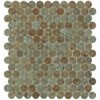 Мозаика 29.5x32.5 F Pdj Sheer Deco Rust Round Mosaico