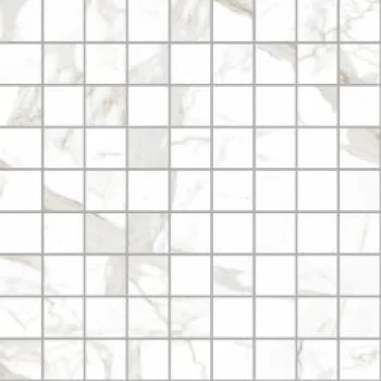 Мозаика 30x30 R95Z Incanto Calacatta Nobile Mosaico Glossy Ragno Incanto