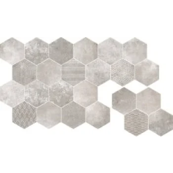 Мозаика (30x37) 52562 Reden Mosaico Esagone Grey