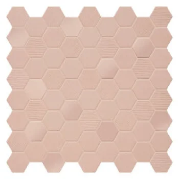 Мозаика (31.6x31.6) Ttbst02Mhmix Rosy Blush Hexa